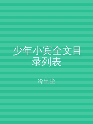 少年小宾全文目录列表