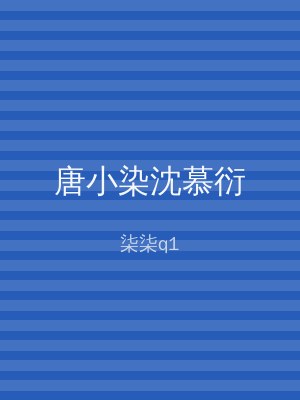 唐小染沈慕衍