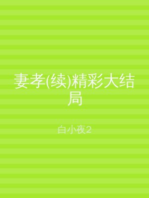 妻孝(续)精彩大结局
