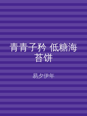 青青子矜 低糖海苔饼