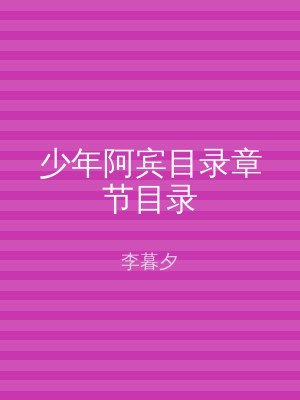 少年阿宾目录章节目录
