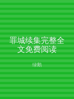 罪城续集完整全文免费阅读
