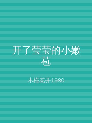 开了莹莹的小嫩苞