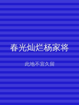 春光灿烂杨家将