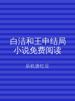 白洁和王申结局小说免费阅读