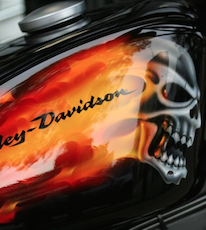 Harley-Davidson Devil’s Infantry Paint Job