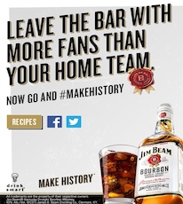 Jim Beam Sports Bar Campaign