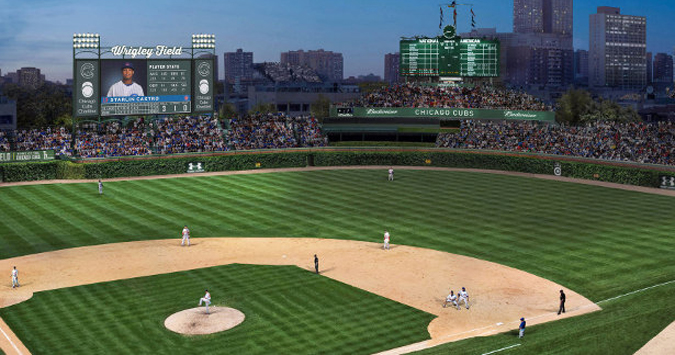 Wrigley Field, post-World Series