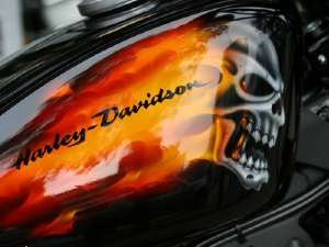 Harley-Davidson Devil’s Infantry Paint Job